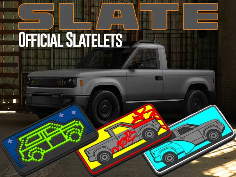Official Slate Auto Slatelets Custom EV Pickup