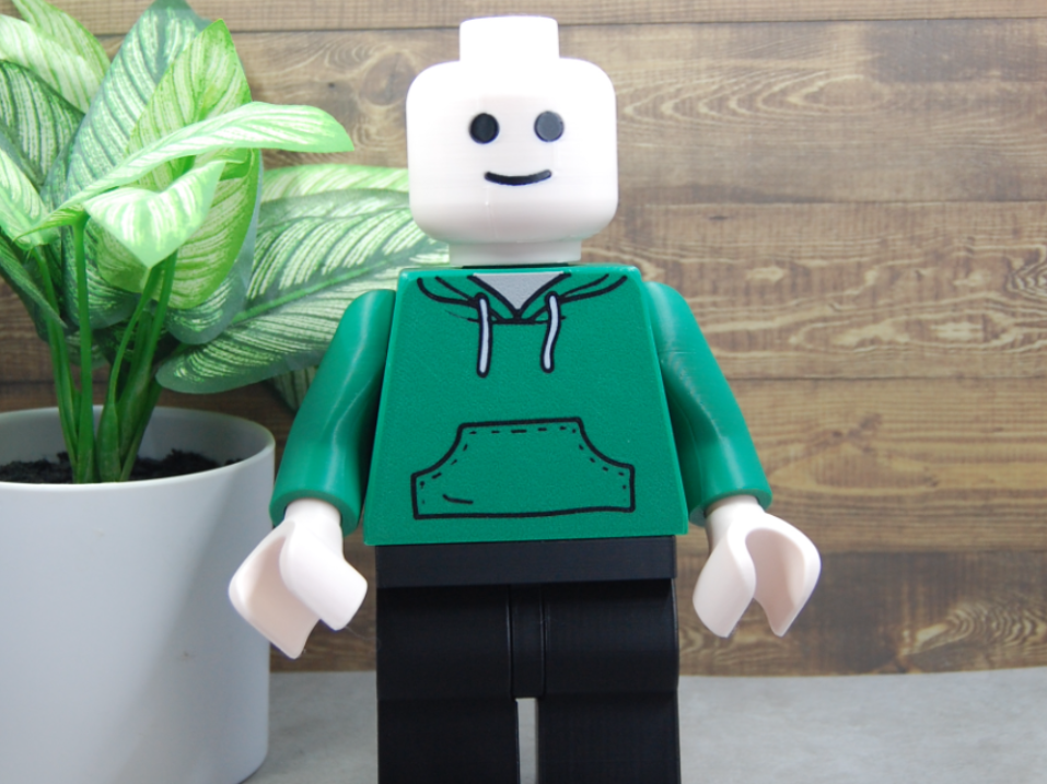 500% Brick - Simple Hoodie 