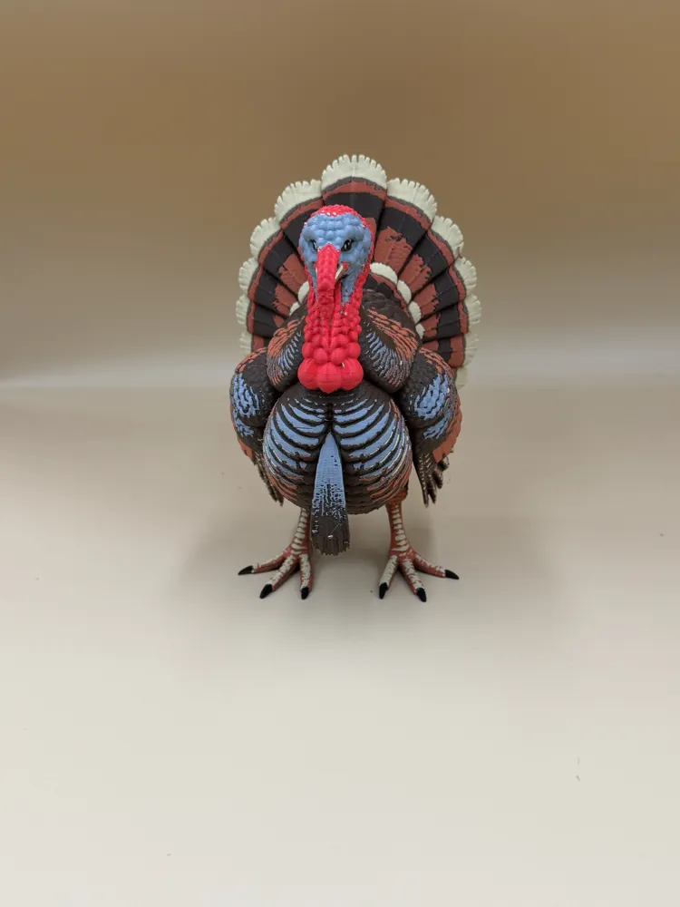 Tom the Terrific Turkey - Free 3D Print Model - MakerWorld