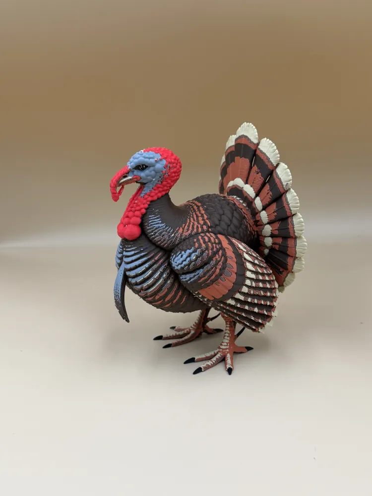 Tom the Terrific Turkey - Free 3D Print Model - MakerWorld