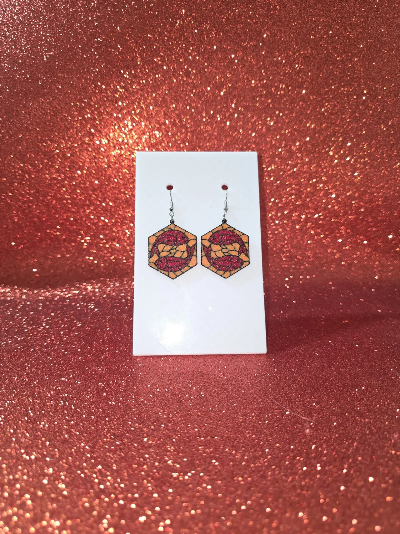 At the bottom of the sea earrings view 2