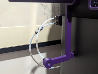 AMS Riser 2.0 - Filament guide w self tapping PC4