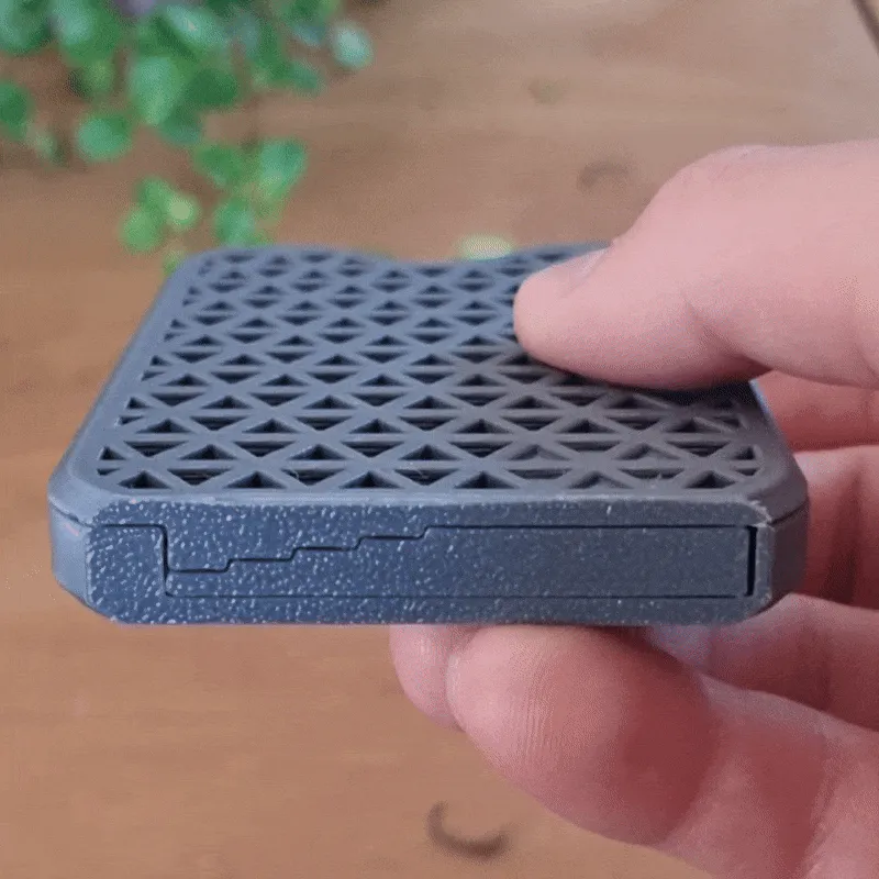Slidr _ Print-in-place slinding card wallet view 4