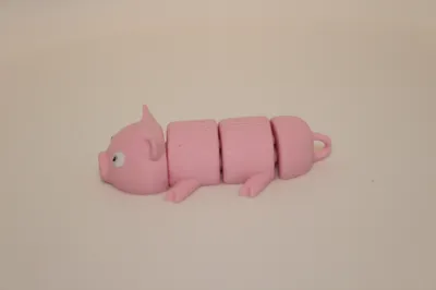 flexi print in place pig by cruse2382 MakerWorld: Download Free 3D Models