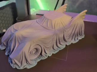 Batmobile Under the Blanket