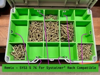 Festool Systainer Mini Insert - New Version Remix