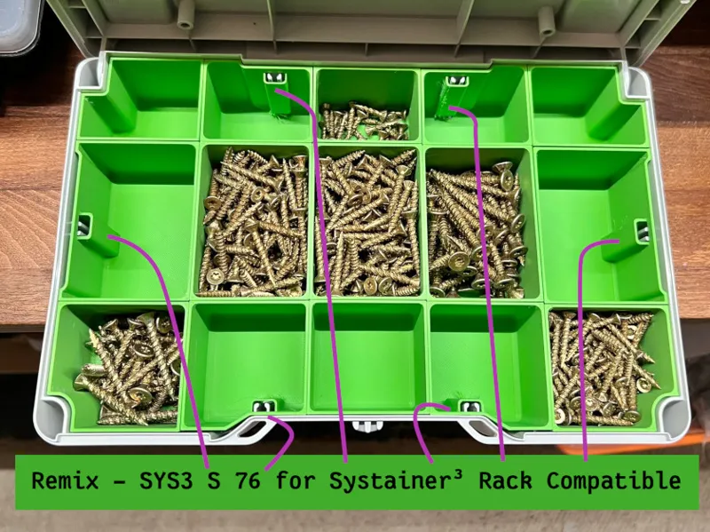 Festool Systainer Mini Insert - New Version Remix