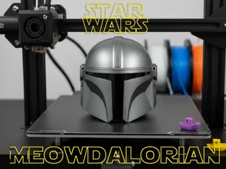 The Meowdalorian – Mandalorian Kitty Helmet