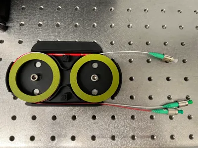 Fiber optic component Tray