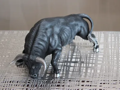 Aggressive Bull or Steer (Bull and Bear)