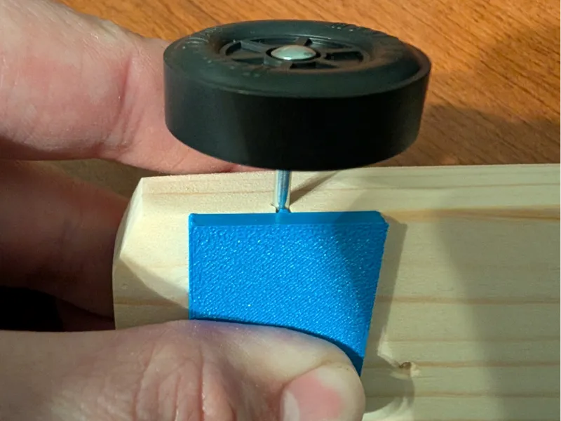 Pinewood Derby Axle Alignment Guide / Jig