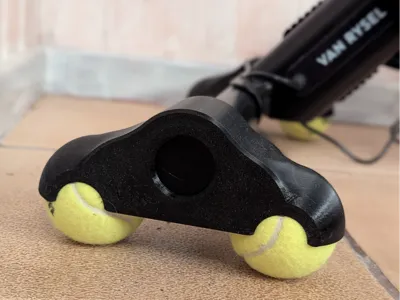 Van Rysel D100 D500 Rocker Feet Tennisball Mod
