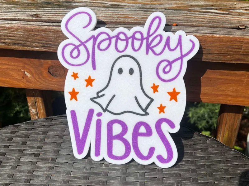 Spooky Vibes Halloween Wall Decor