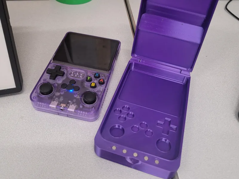 R36S Retro Handheld Hard Case - 2x4mm Magnets