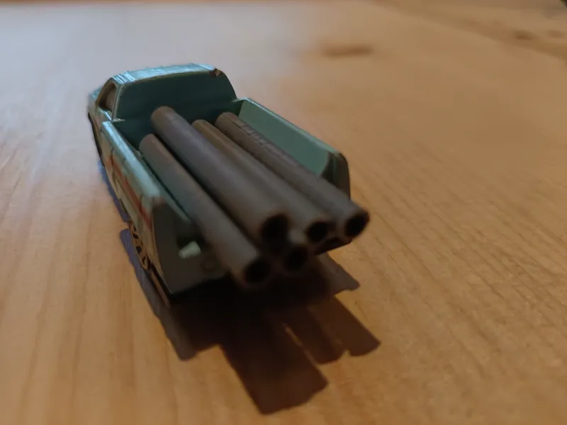 Rohr für Matchbox etc.