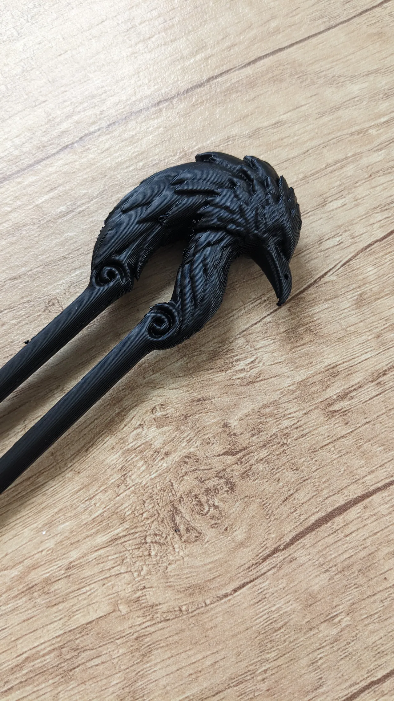 Gothic Raven Hair Fork view 3