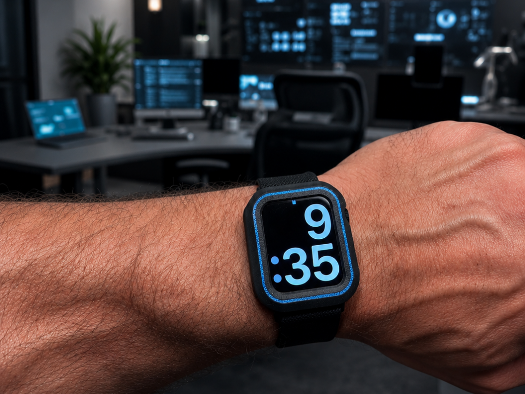 Snap-on Apple Watch Case with Border - 44mm Only