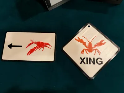 Crawfish Boil signs