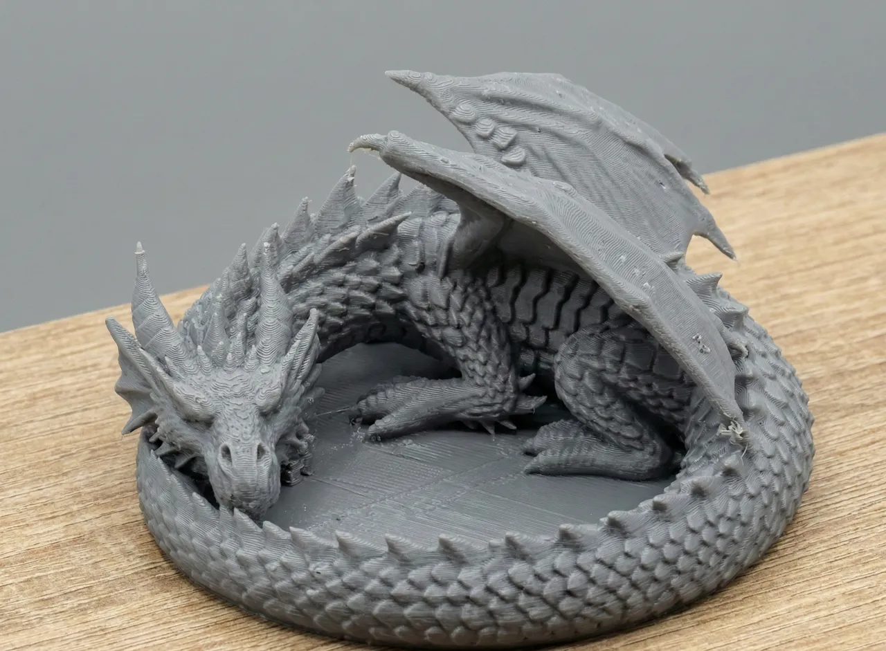 Sleeping Dragon Keys Bowl view 3