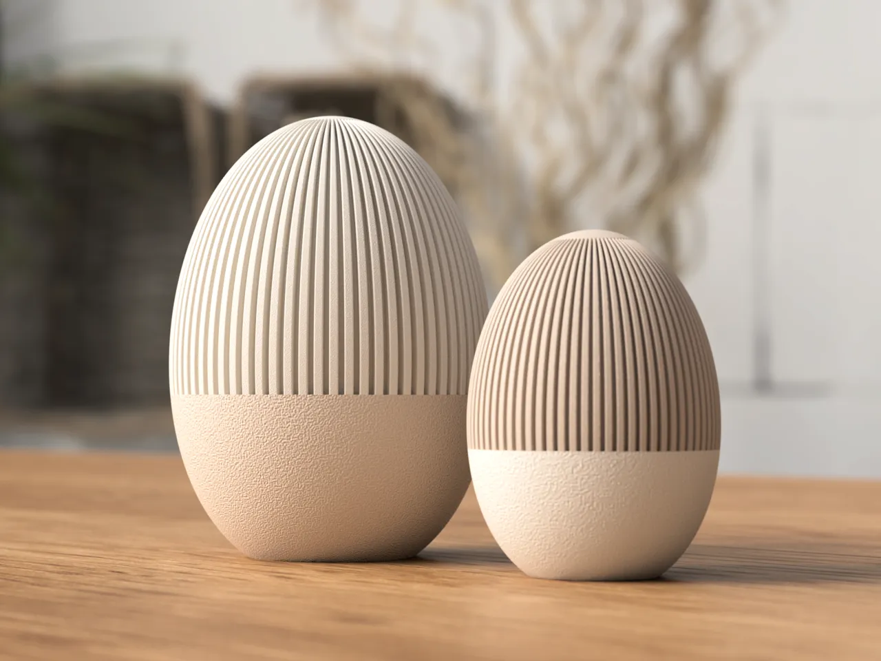 Japandi easter eggs (container) view 3