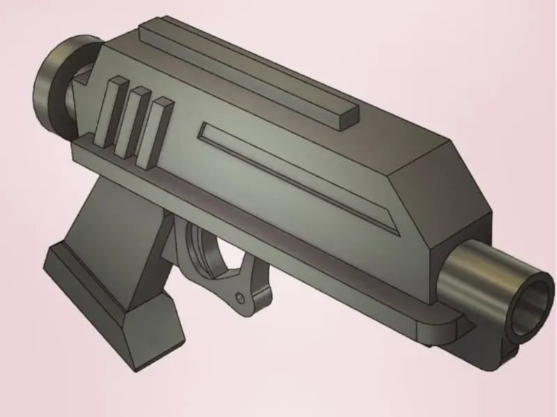 DC17 Blaster - Animated version