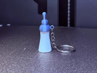 Bratziez Baby Bottle Keychain