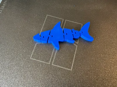 Articulated Shark Fidget