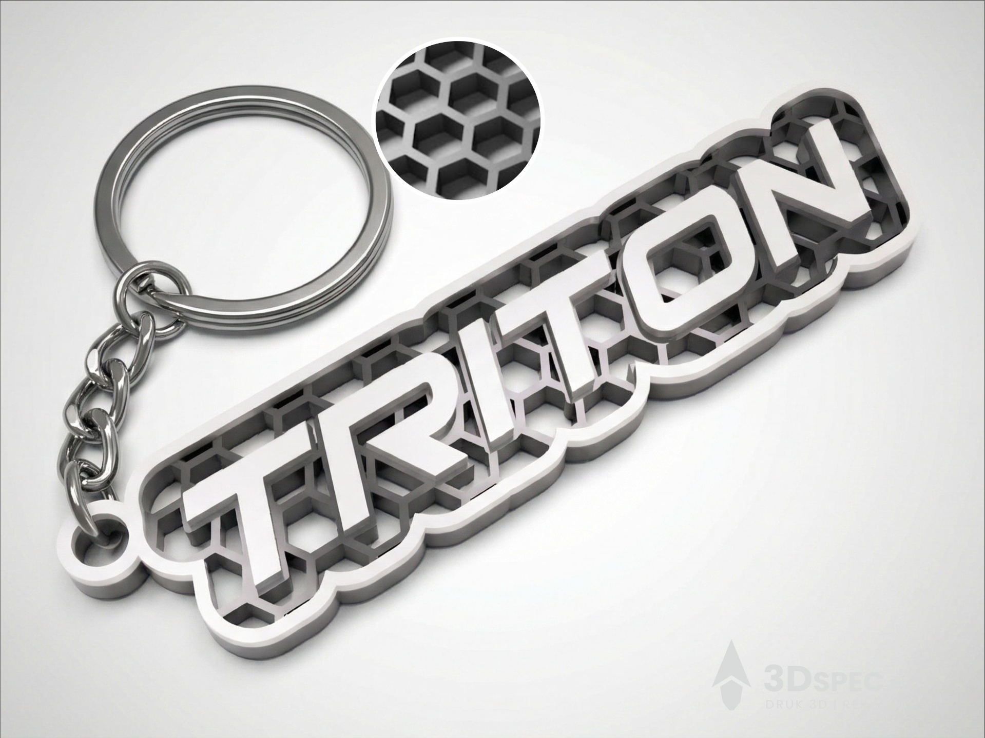 Mitsubishi Triton keychain