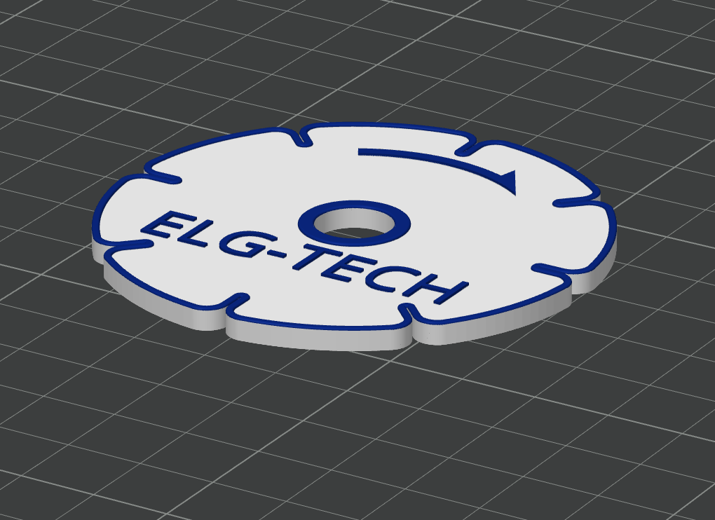 Miniatura 2 do modelo 3D Kumihimo Braiding Disk