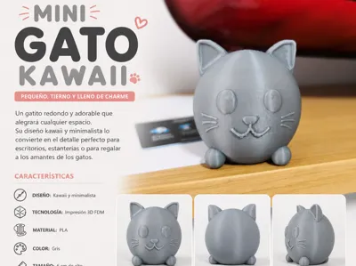 Mini Kawaii Cat