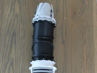 3-point nozzle for 3d Printable Turbojet Engine