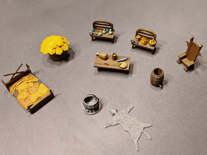 Valheim: The Board Game - Furniture