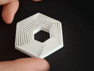 Twist Fidget - Hexagon/Circle/Square/Triangle