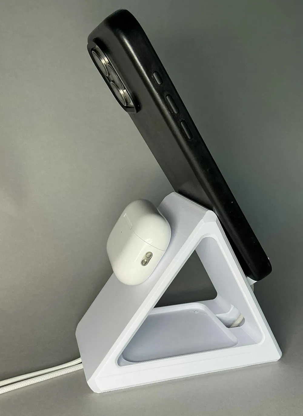 Triangle Phone/Airpods Stand by Techambition MakerWorld: Download Free ...