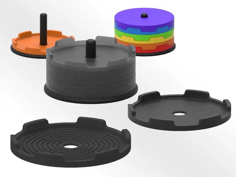 Stackable coasters