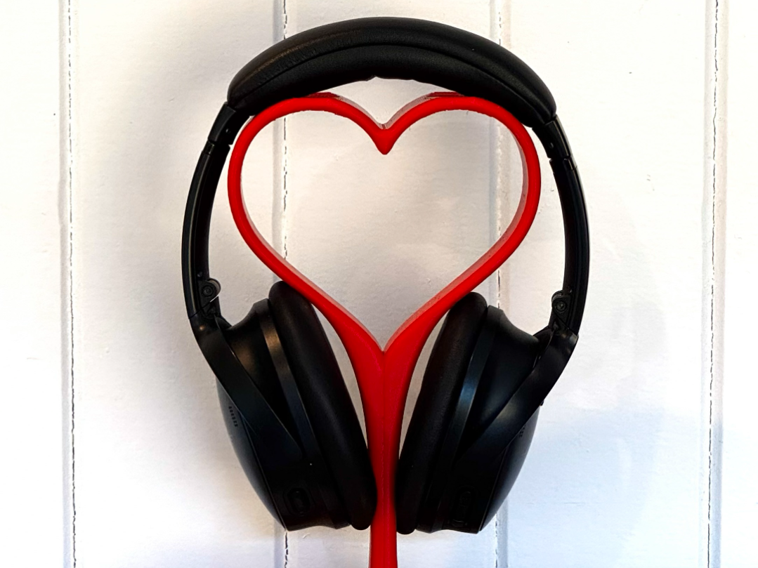 Valentines Day Headphone Stand