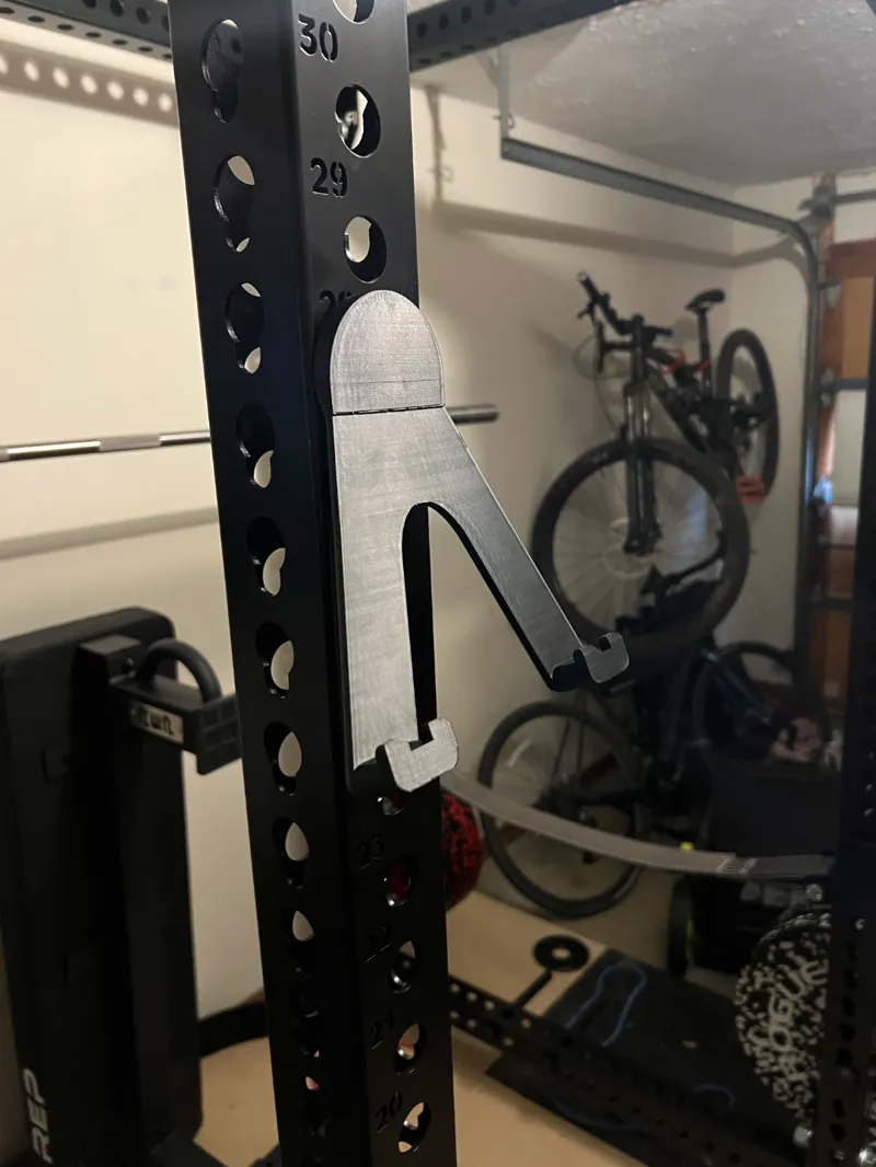 Ipad Holder for Power Rack