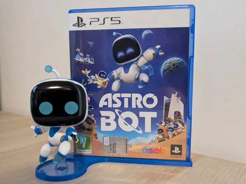 Astro Bot PS5 Display Stand for Funko Pop