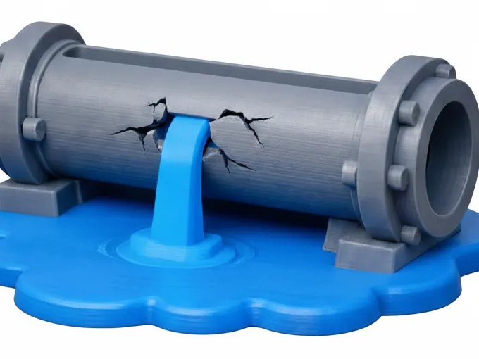 Pipe Business Card Holder