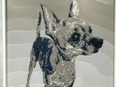 Chihuahua Pincher  HueForge 1ªversion