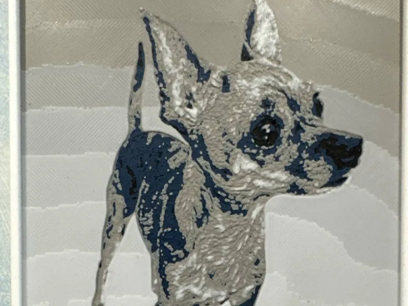 Chihuahua Pincher  HueForge 1ªversion