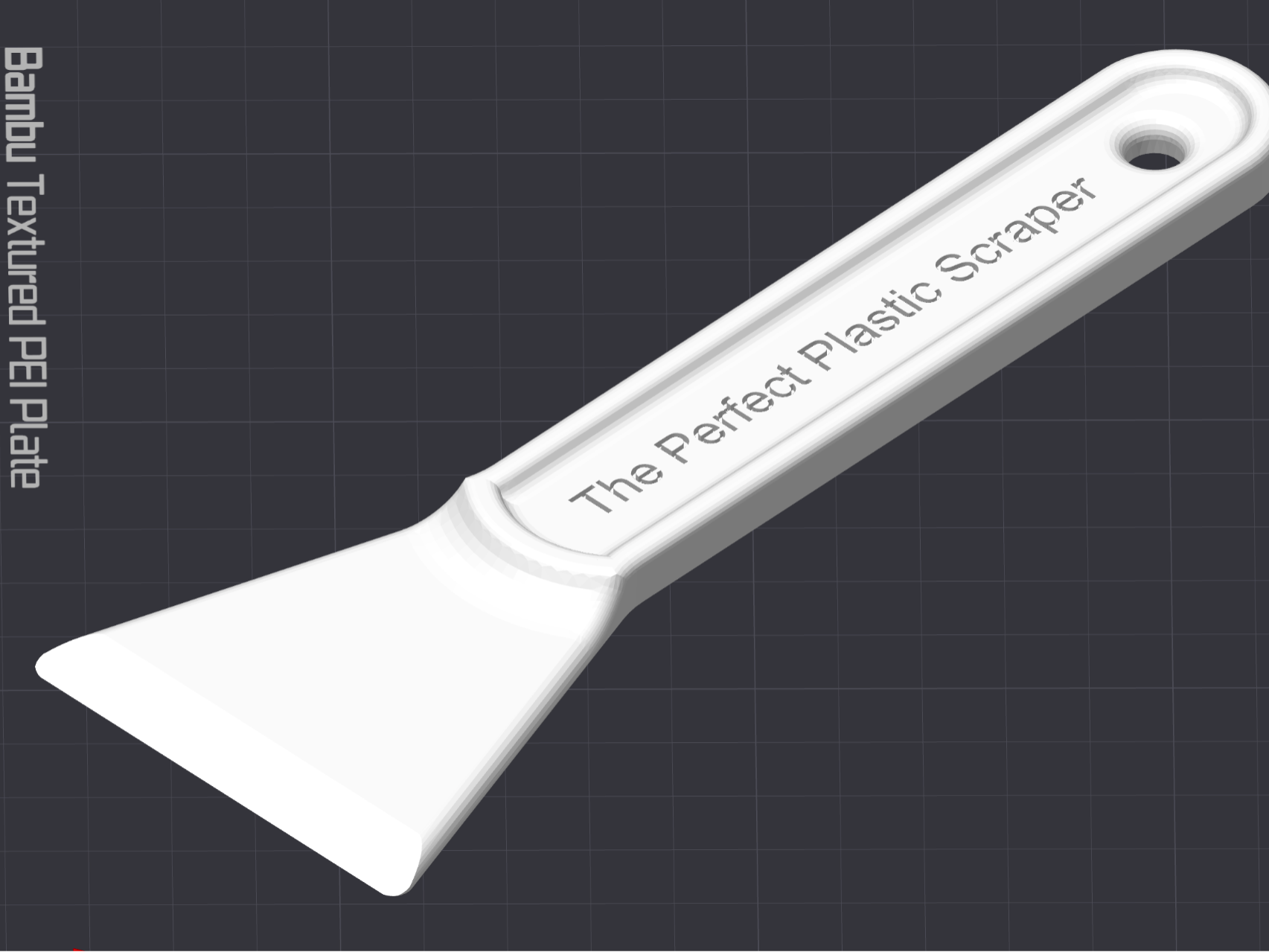 The Perfect Plastic Scraper