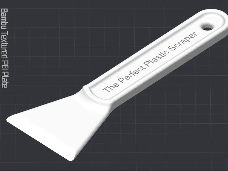 The Perfect Plastic Scraper
