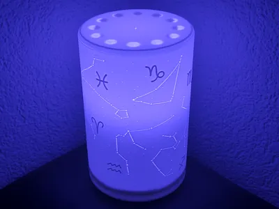 Zodiac Constellations Lamp