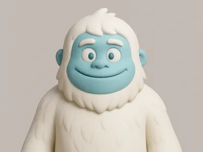 Stylized Yeti