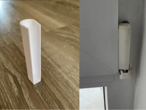 Abdeckung Fensterscharnier unten