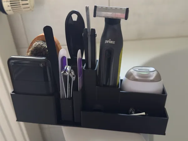 Organiseur pour meuble de salle de bain