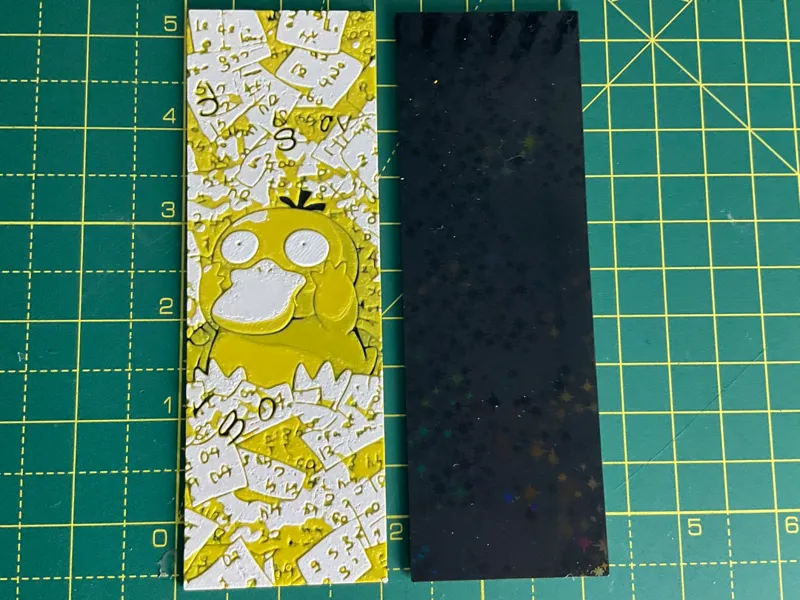 HueForge Bookmark_PsyDuck_Pokemon