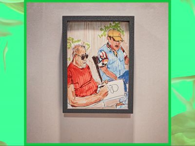 DIN A6 Picture Frame for Standing and Hanging