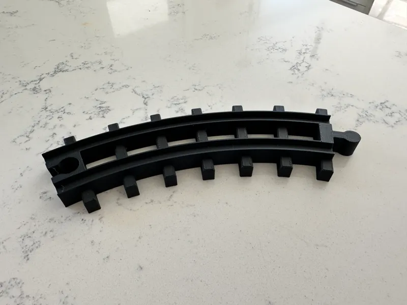 45 Curve Train Track Realistic Rail, Tie Brio Ikea